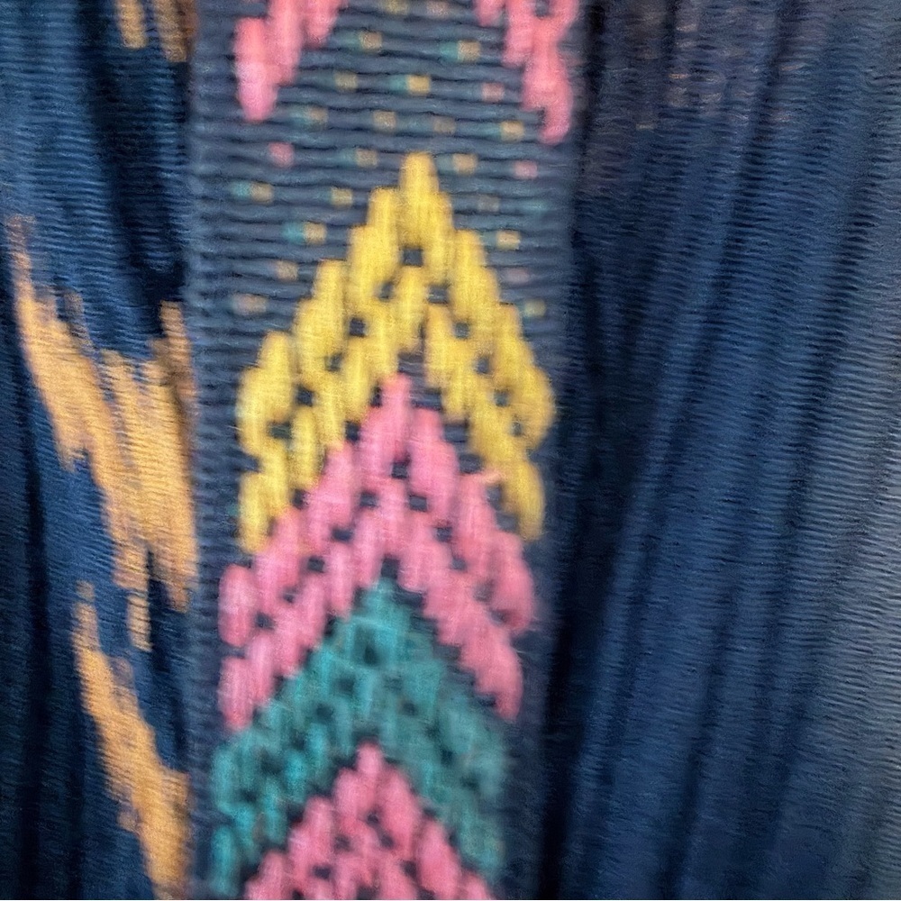 Ariat Ella Kimono Open 3/4 Sleeve Western/Aztec Pattern Size L/XL - Picture 7 of 14